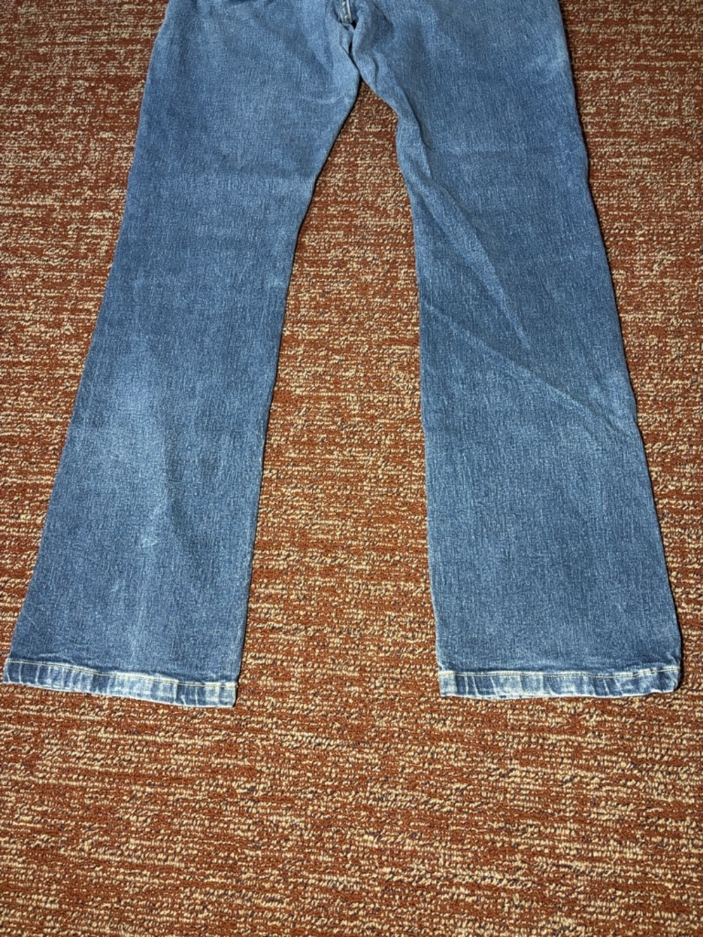 Vintage Y2K Tommy Hilfiger medium wash stretch bootcut jeans Womens 7/32 - Picture 8 of 15